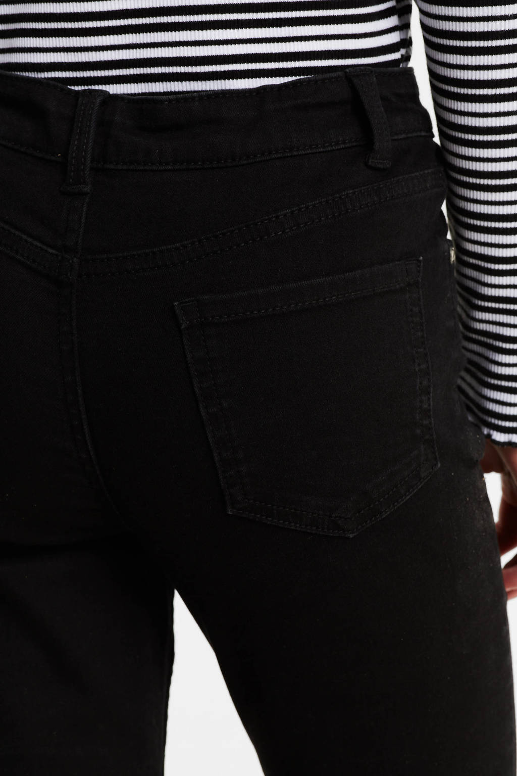 anytime flared jeans zwart