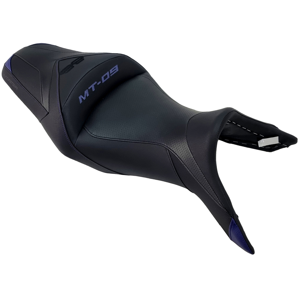 Bagster - Selle Ready Luxe série spéciale Yamaha MT-09 (2017-2020) Noir / Anthracite / Jaune fluo