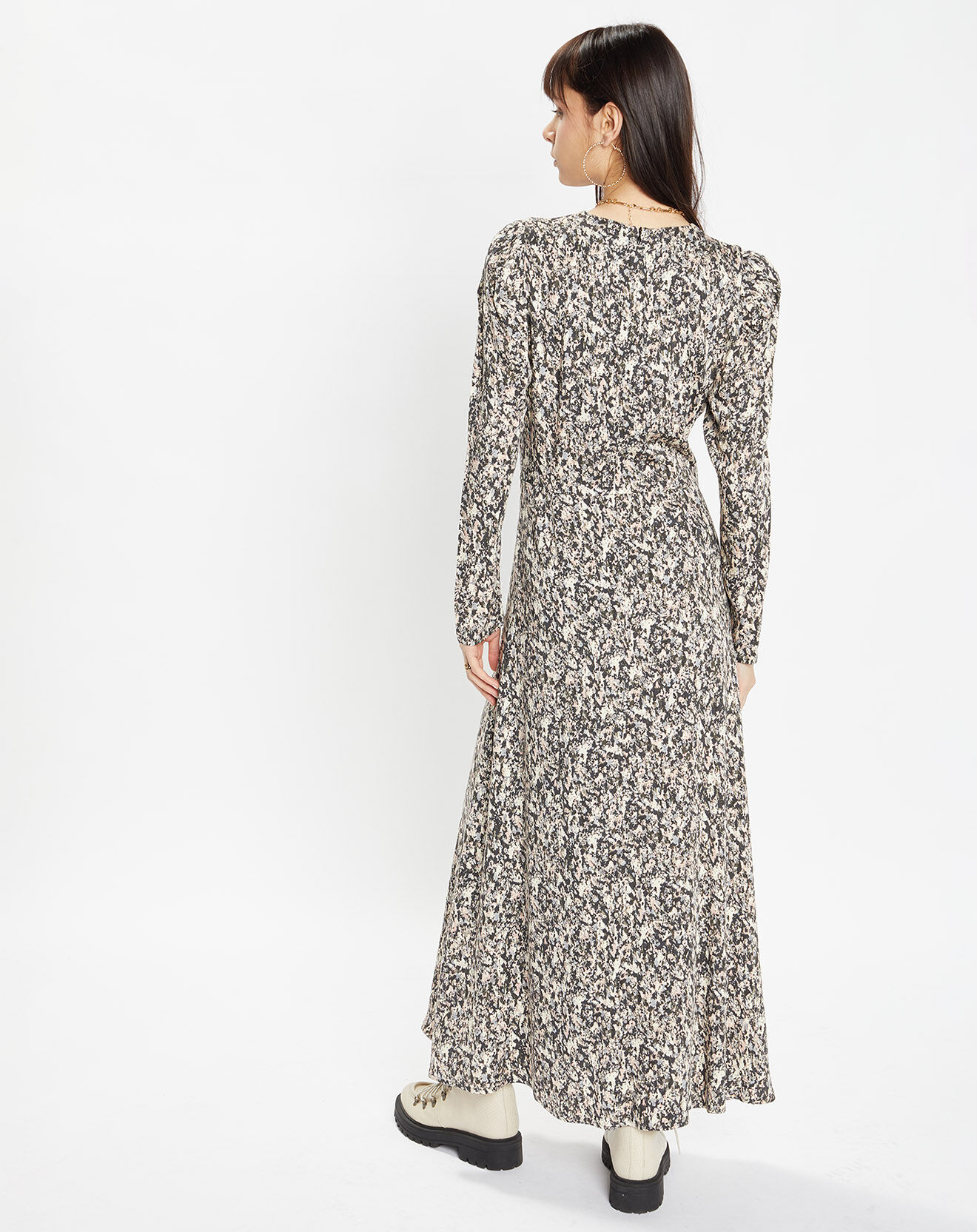 Zapa Robe Riagan imprimée multicolore