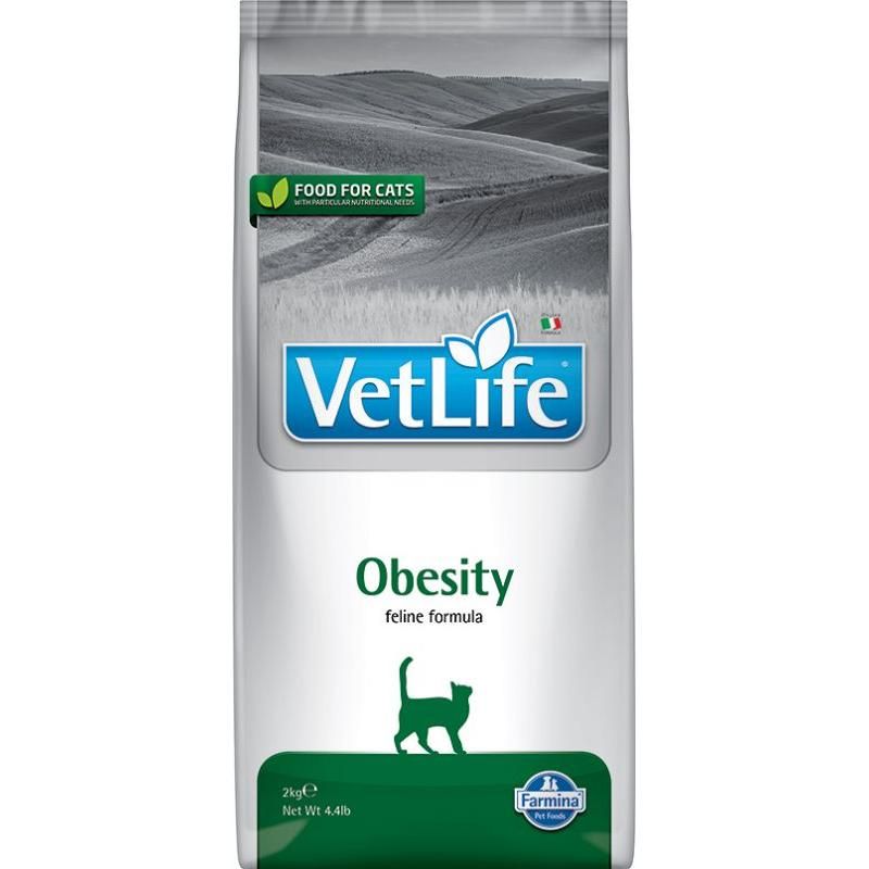 Trockenfutter Farmina VetLife Obesity - Katze Adult