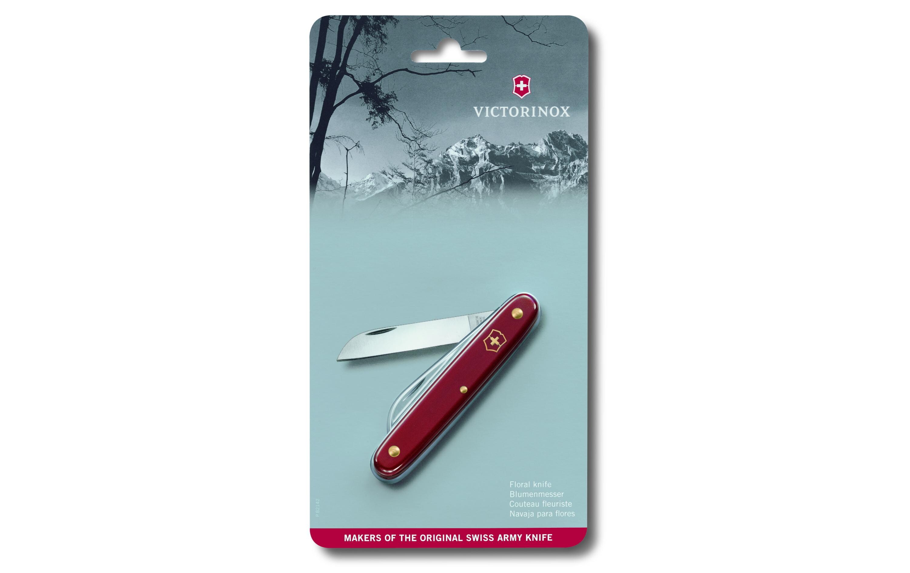 Blumenmesser 55 mm rotIdeal für Gärtner und Floristen