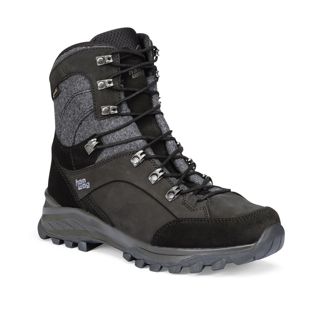 Hanwag BANKS WINTER GTX - Chaussures randonné Homme black/asphalt