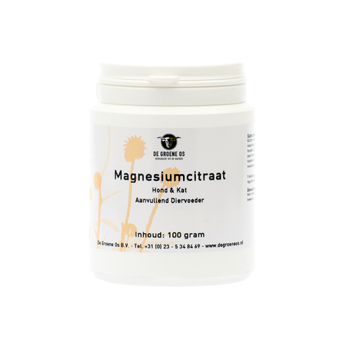 Groene Os Magnesiumcitraat - Hond/Kat