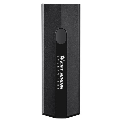 1500mAh Wiederaufladbares USB Fahrrad Licht Velo LED Warnlicht IPX4 - Hellblau
