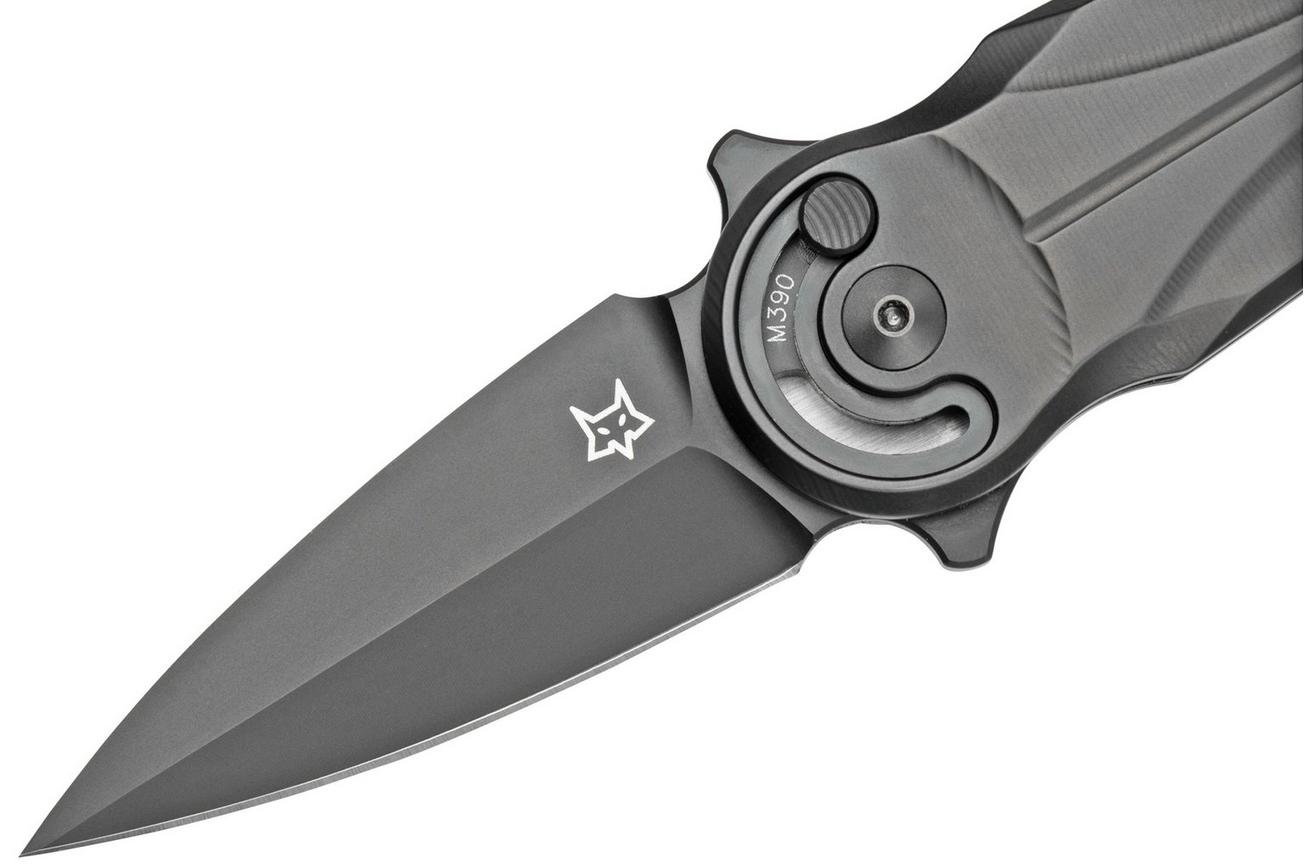 Fox Knives Saturn PVD Blade, Ti PVD Handle, FX-551 TiPVD zakmes