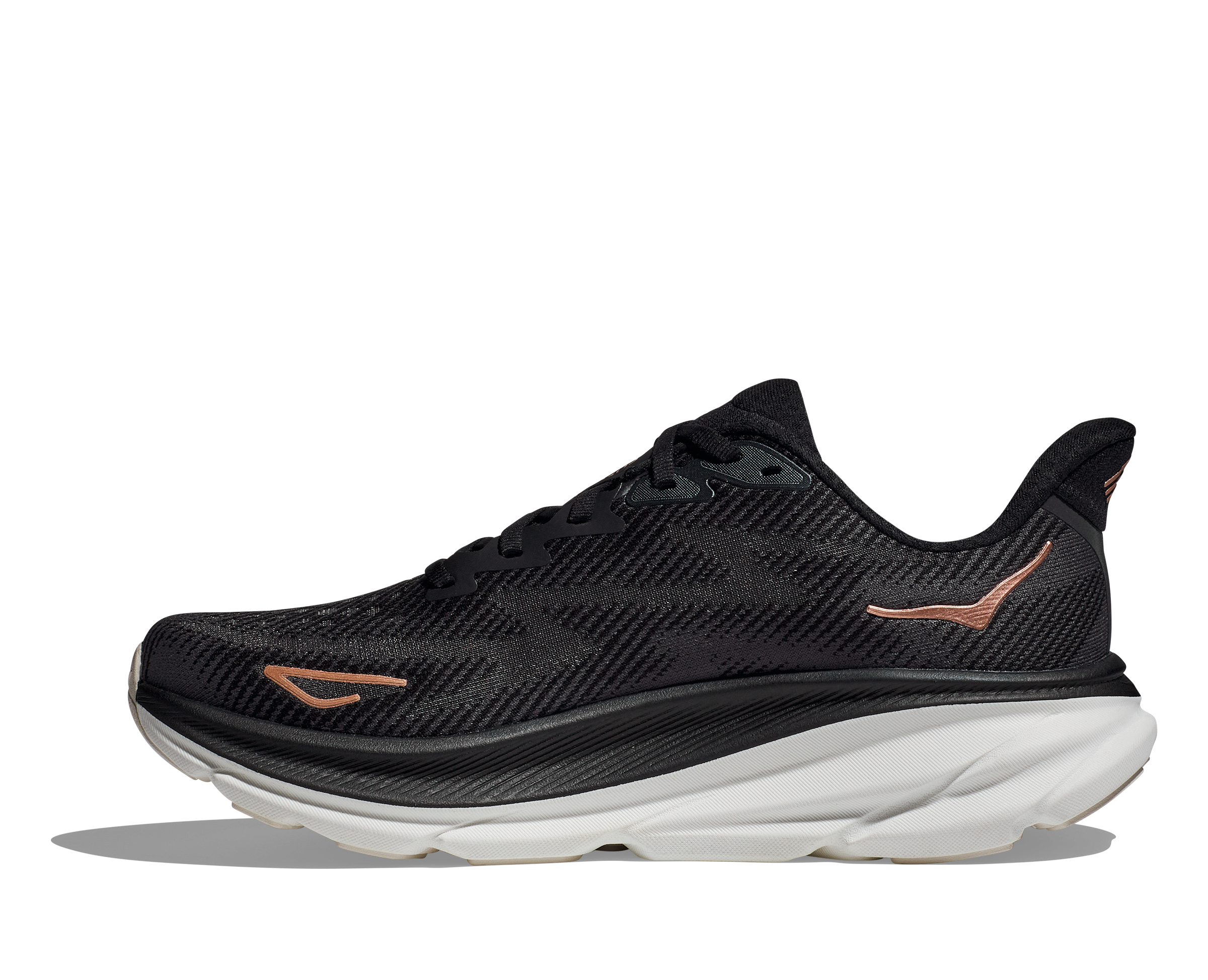 hoka clifton 9 loebesko dame 38 1127896 black rose gold