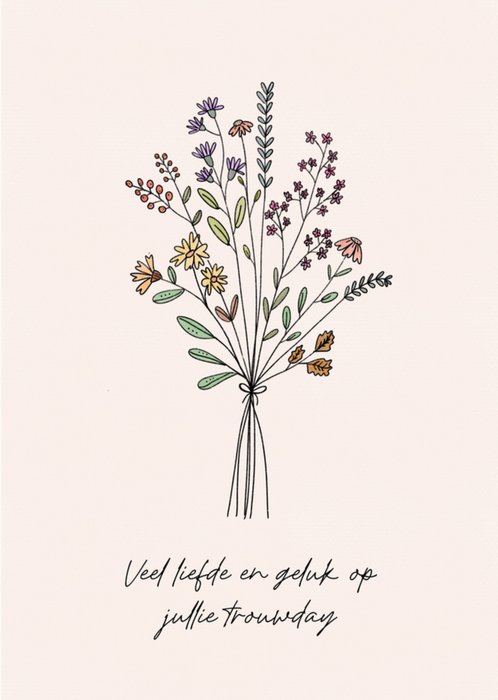 Greetz | Huwelijkskaart | Liefde | Bloemen