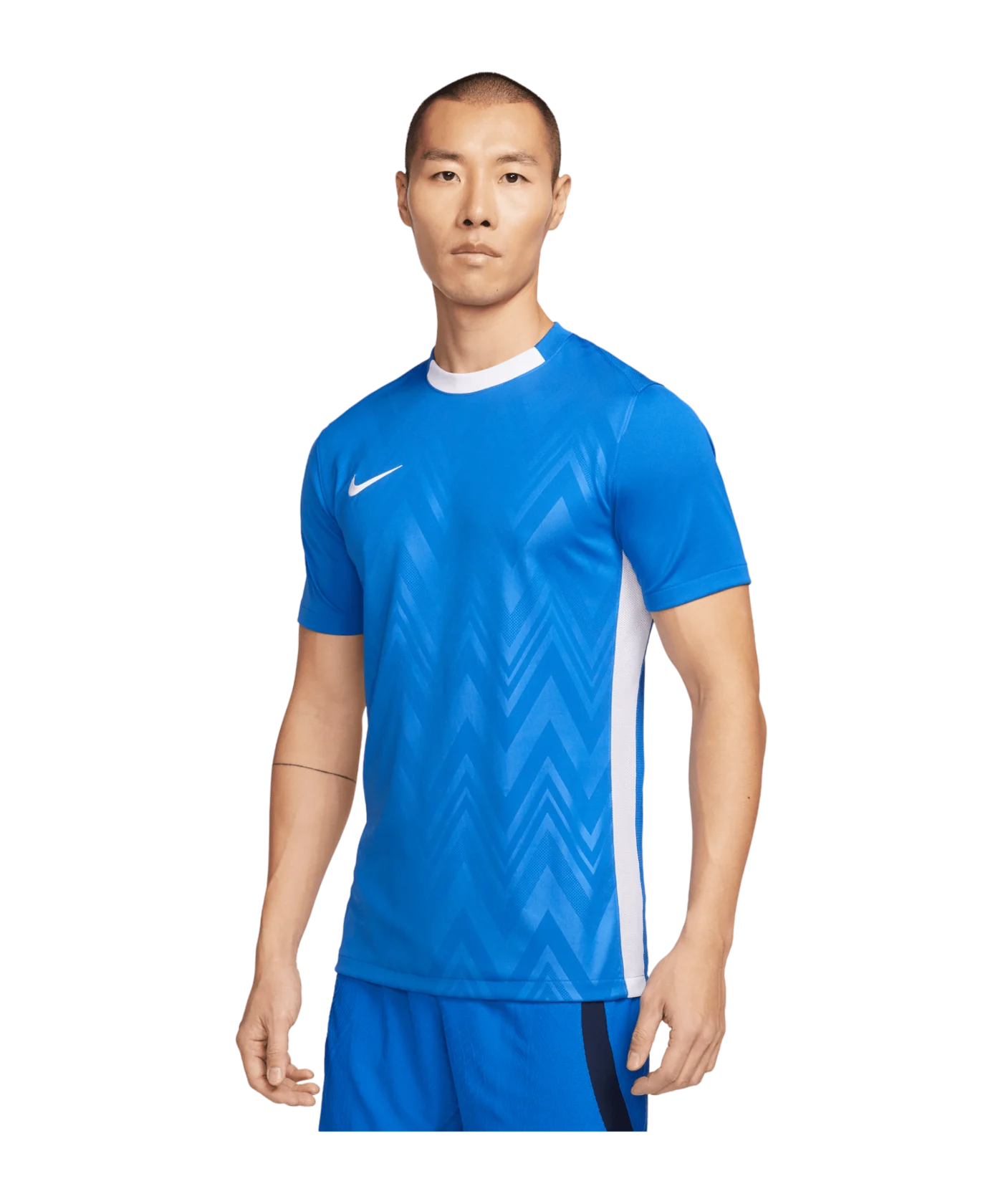 Nike Challenge V Trikot Blau Weiss F463