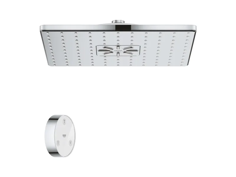 GROHE Rainshower Smartconnect 310 Cube, Væg, Krom, G1/2