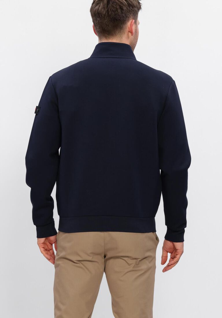 donkerblauwe peuterey vest scott