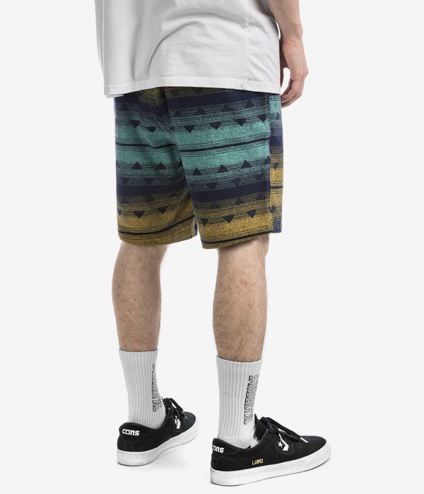 Iriedaily Santo Shorts (navy orange)