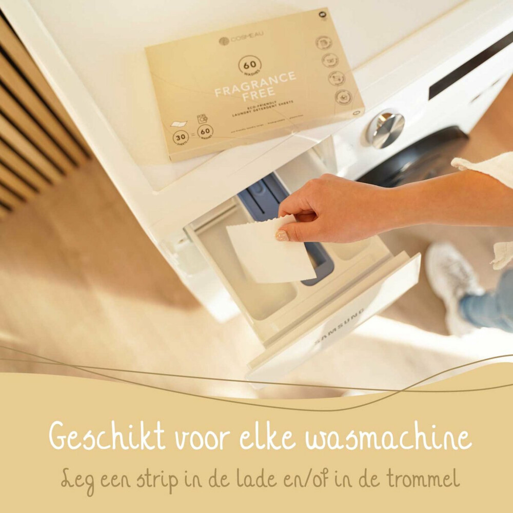 Cosmeau Wasstrips Baby pH-Neutraal20 wasbeurten