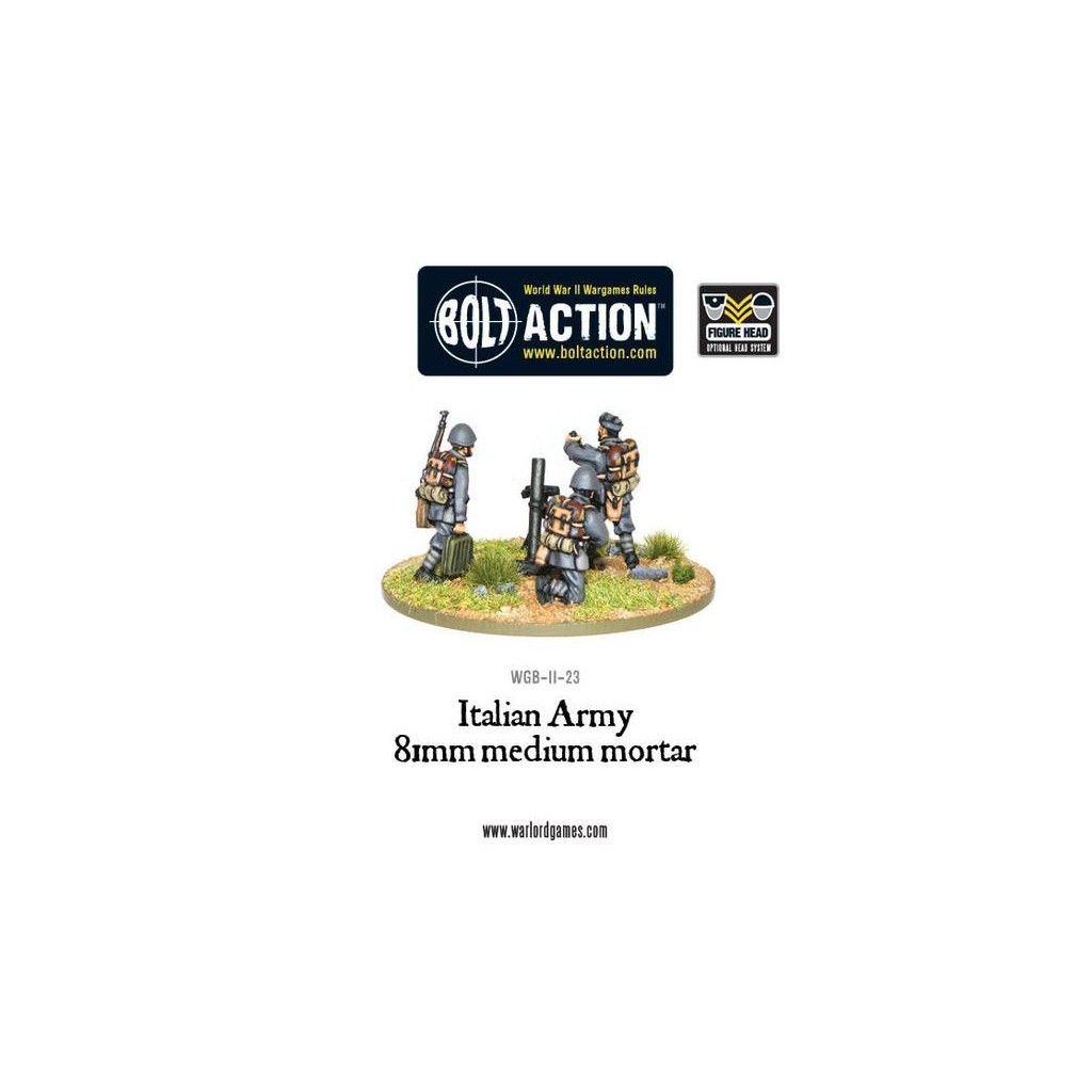 Bolt Action - Italian Army 81mm Medium Mortar