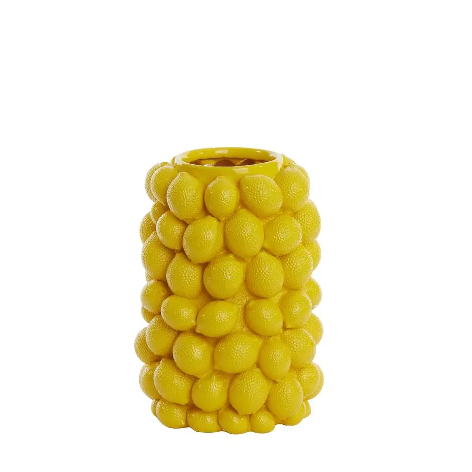 Vaas Lemon - Geel - 23.5x23.5x33cm