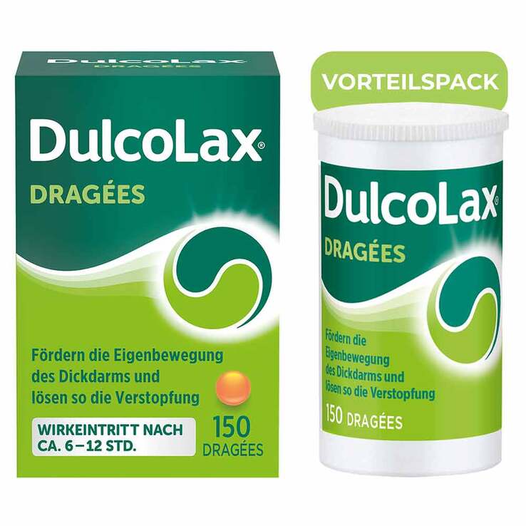 Dulcolax Dragees 5 mg magensaftresistent Tabletten , 150 St
