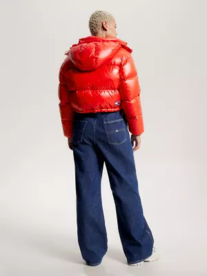 Jaqueta puffer cropped Alaska