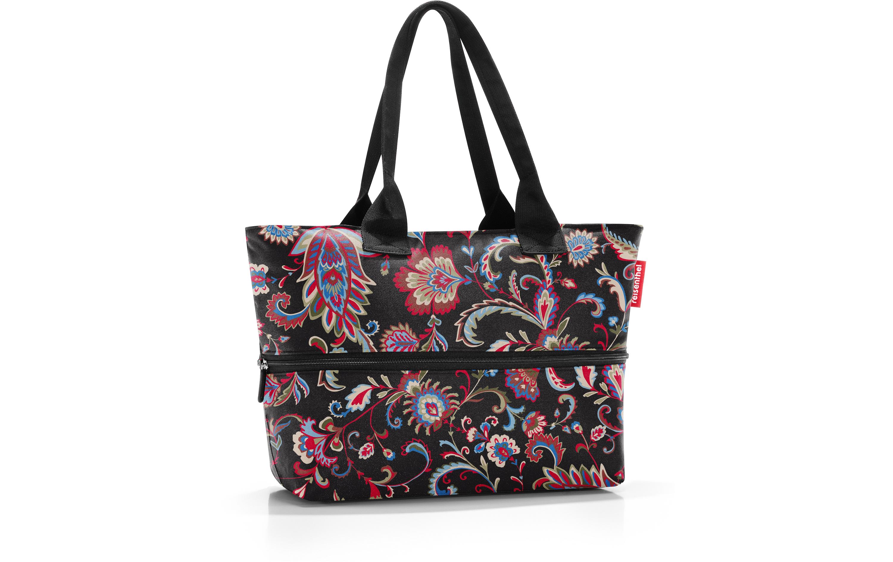 Tasche Shopper e1 Paisley BlackSchultertasche für den täglichen Einkauf