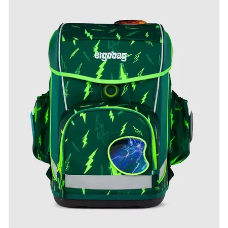 ergobag CUBO Light Schulrucksack-Set Bärtastisch, 6-teilig