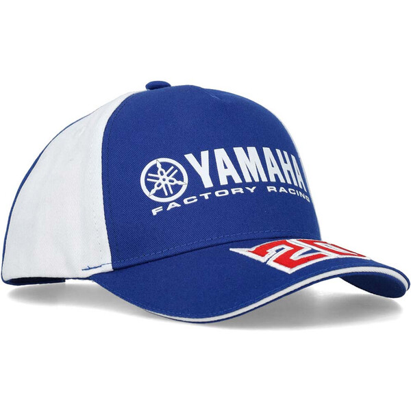 Fabio Quartararo - Casquette baseball enfant Dual FQ20 Yamaha Bleu / Blanc / Rouge