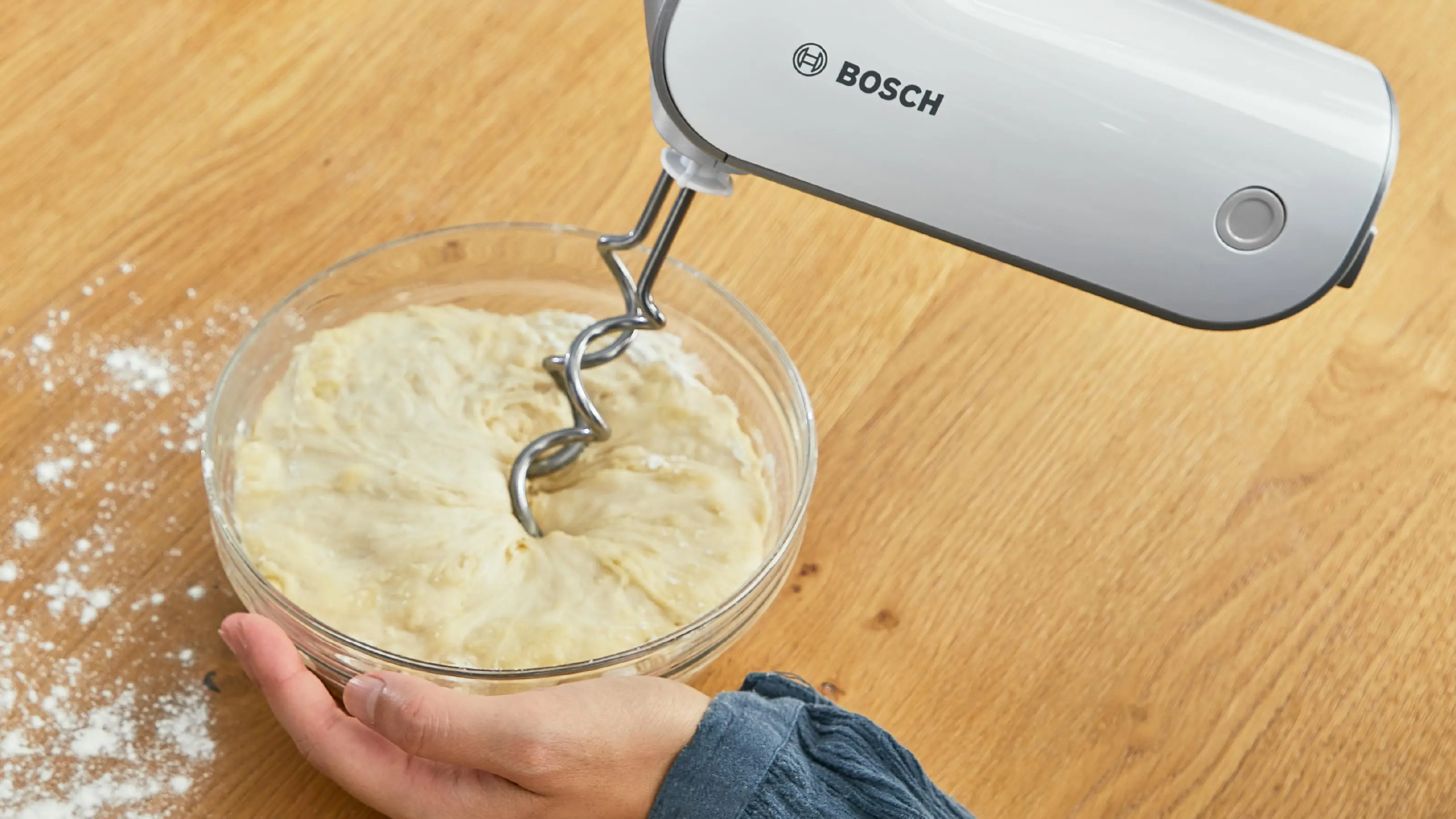 Handmixer MFQ4 850 W Wit, Donker zilver MFQ49300