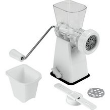 Hachoir Tartare, plastique/inox, blanc
