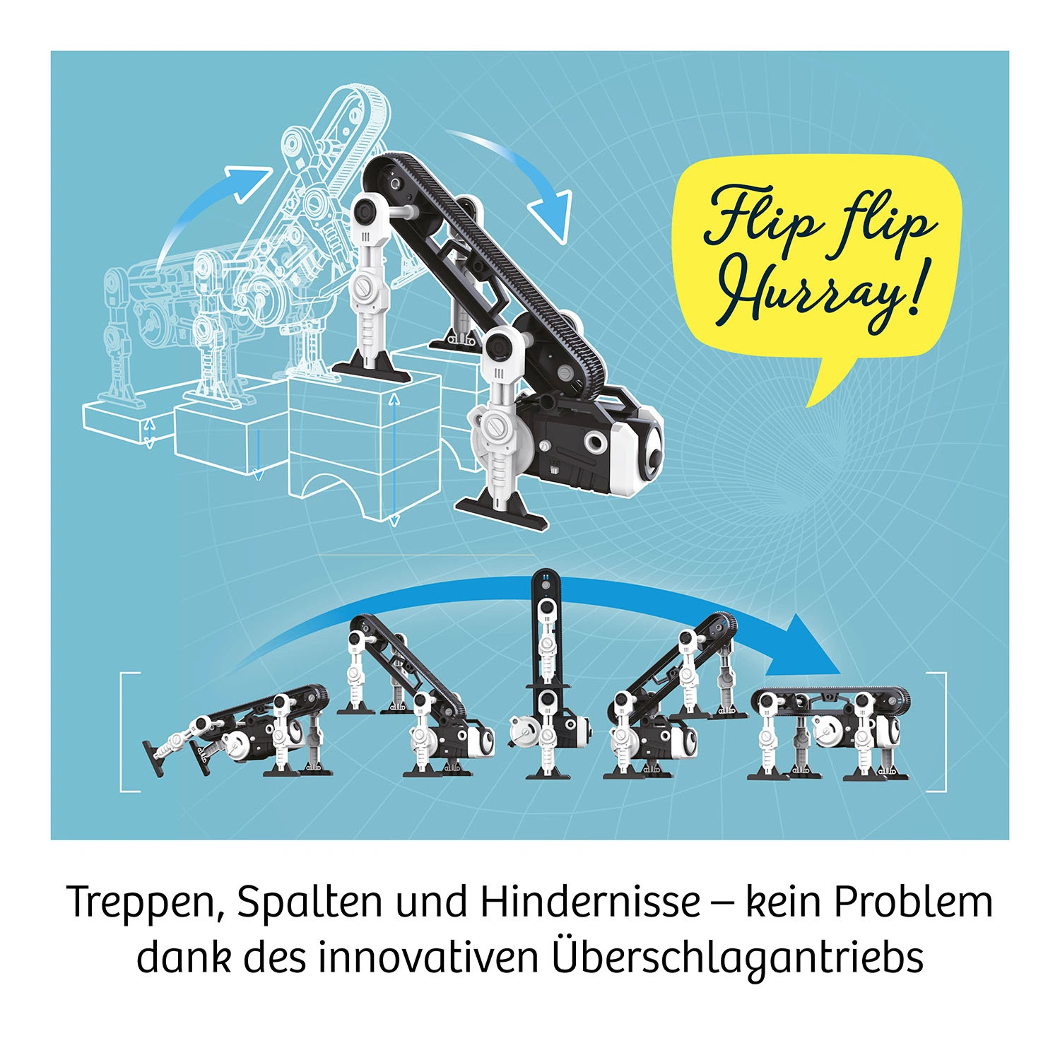 Konstruktionsspielzeug FLIP MONSTER