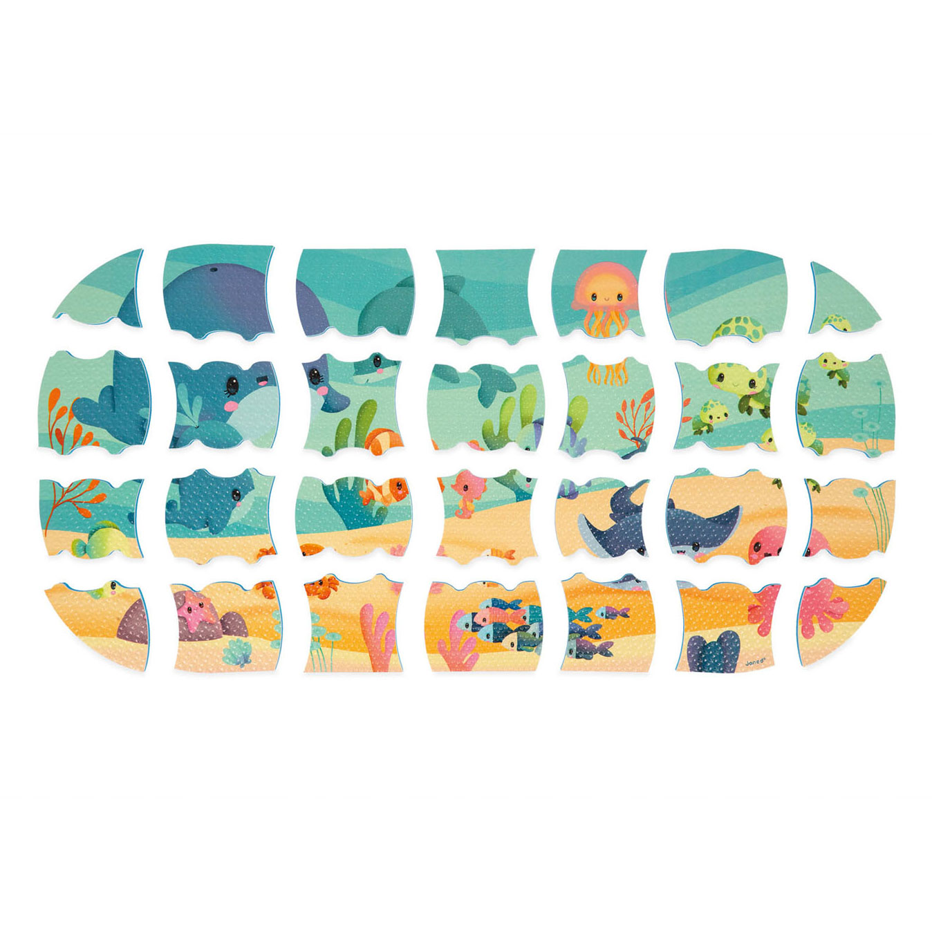 Janod Badspeelgoed - Badpuzzel Mijn Oceaan