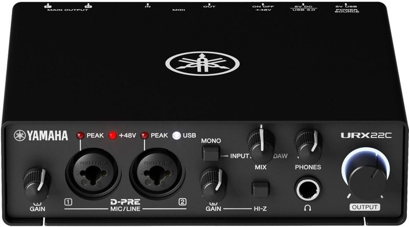 Yamaha URX22C Recording and Streaming Audio Interface