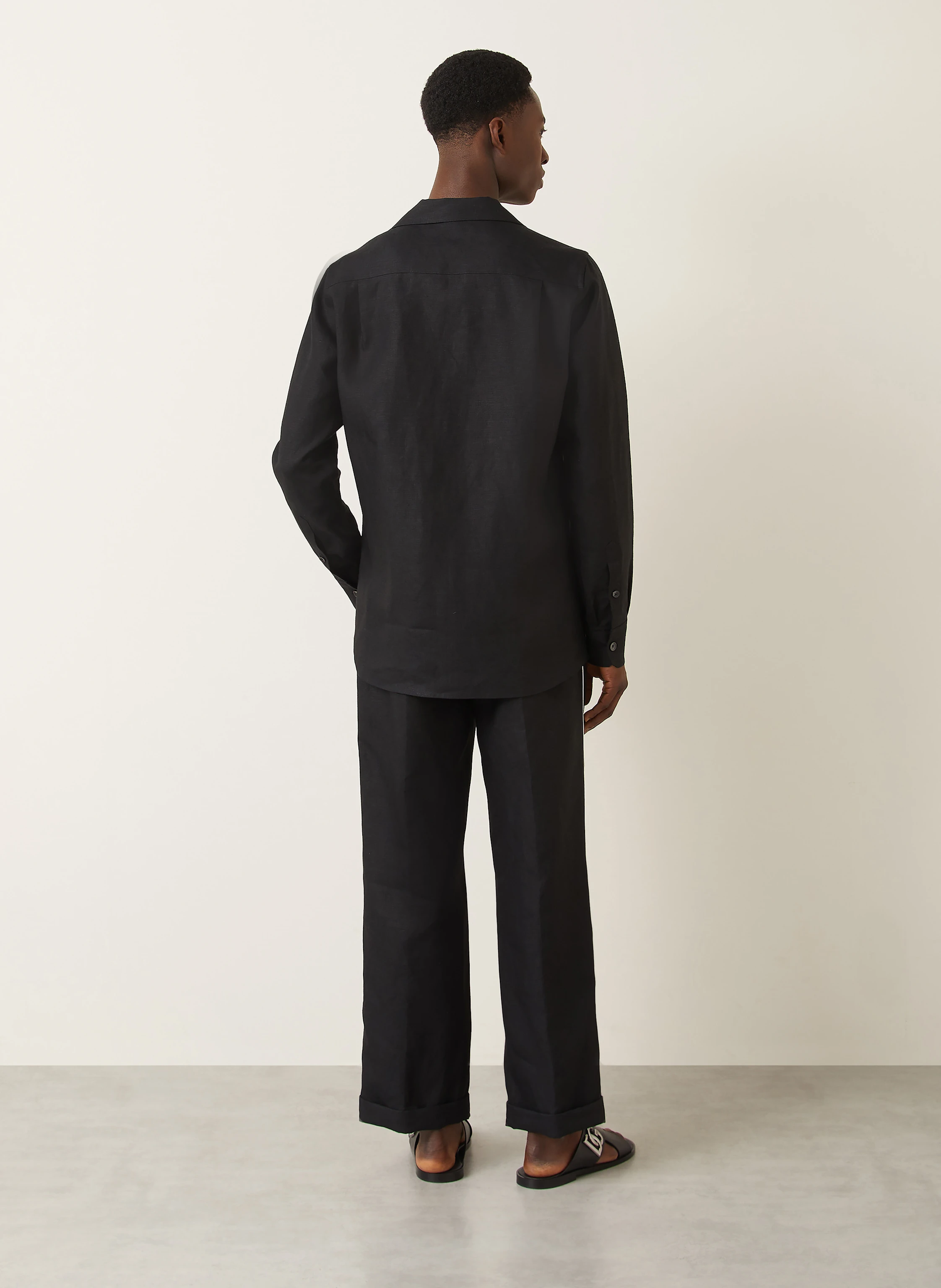 DOLCE & GABBANA Leinenhose Regular Fit