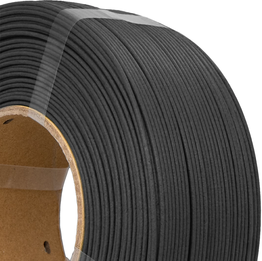AzureFilm  Refill LumberLay Black Ebony, 1,75 mm / 750 g    PLA Filament mit recyceltem Holz in Black Ebony
