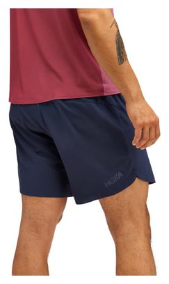 Short 2-en-1 Hoka Skyglide Trail Bleu Homme
