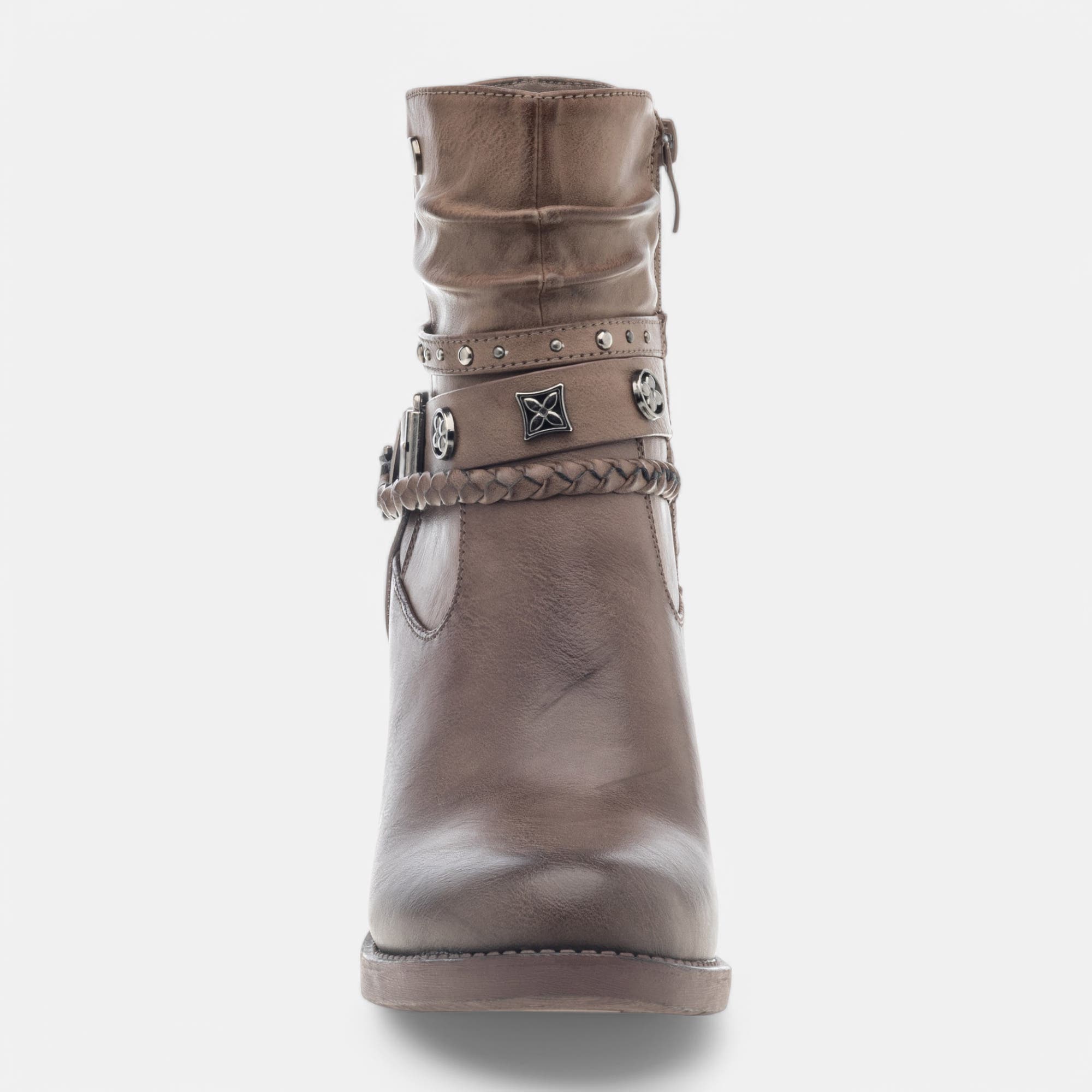Bottines à talon Femme taupe