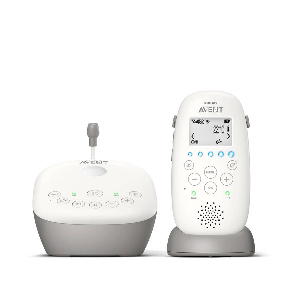 baby unit moet altijd aan netstroomSCD733/26 DECT babyfoon