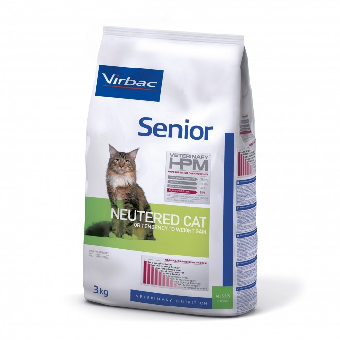 VIRBAC VETERINARY HPM Physiologique Senior Neutered Cat