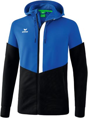 ErimaSQUAD TRAININGSJACKE MIT KAPUZE - blau