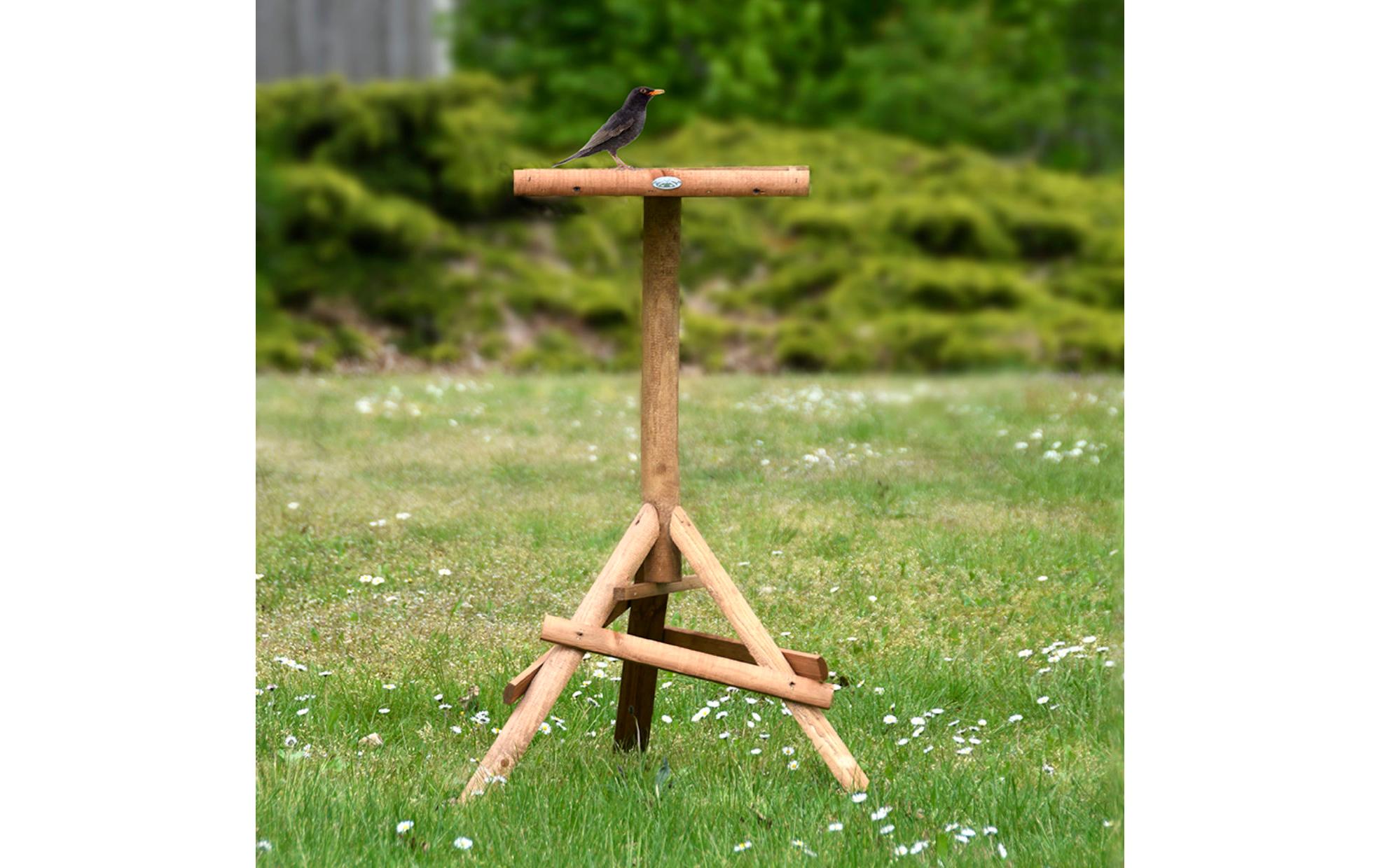 Futterspender Futtertisch auf FussVogelfutterstelle