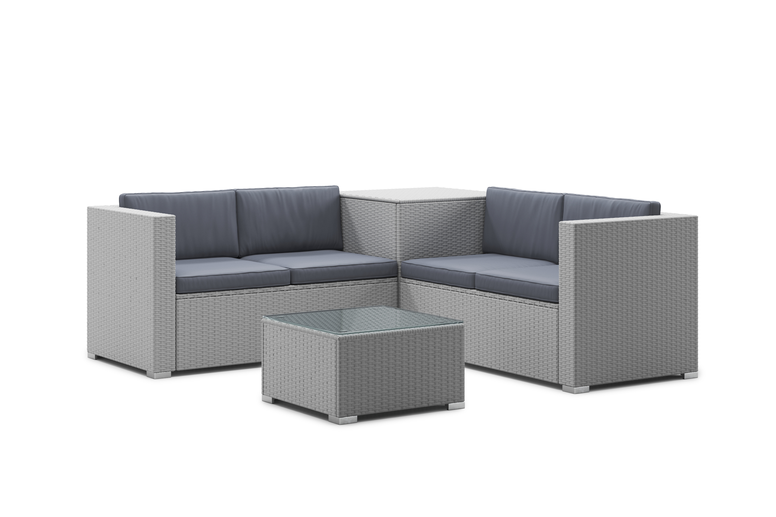 Kissen für Rattanlounge SAN MARINO anthrazit