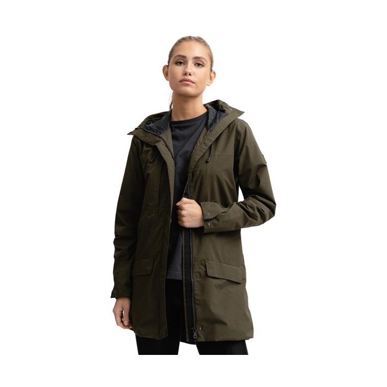Mountain Works Hybrid Parka Women Military
