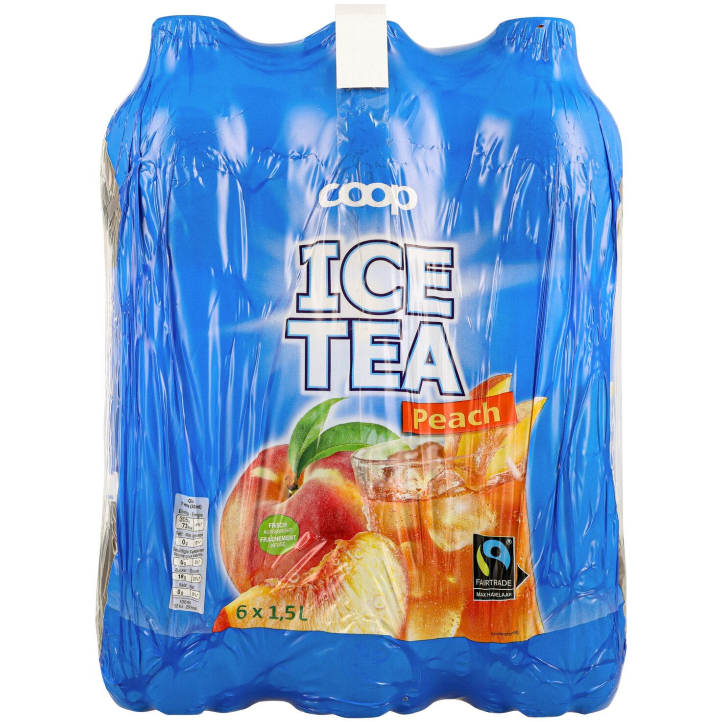 Fairtrade Ice Tea Peach 6x1,5l