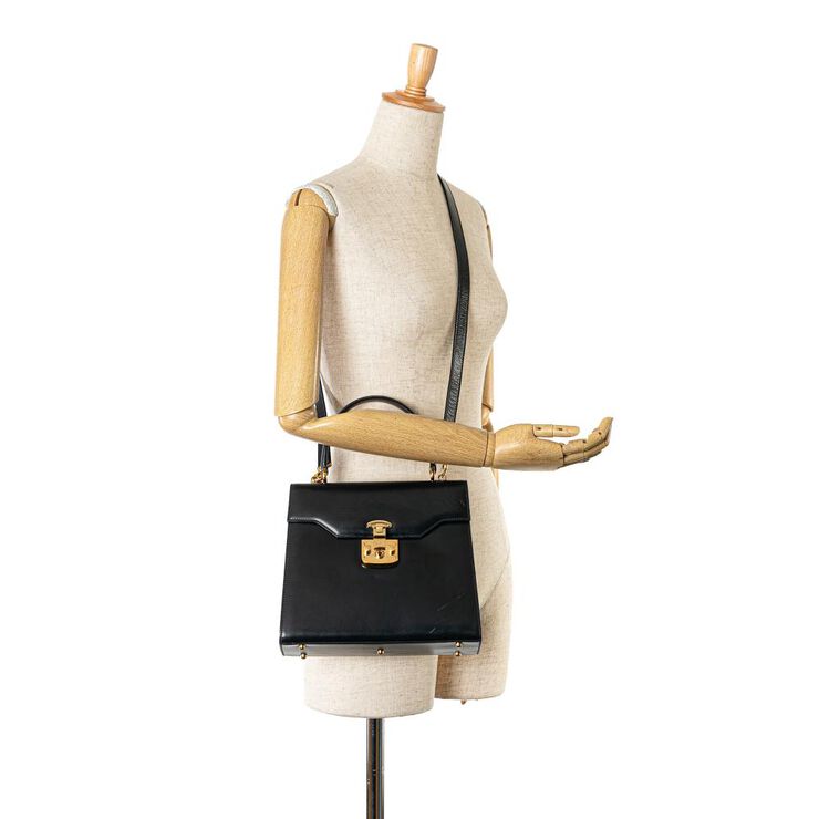 Gucci Vintage Gucci Handbag Navy