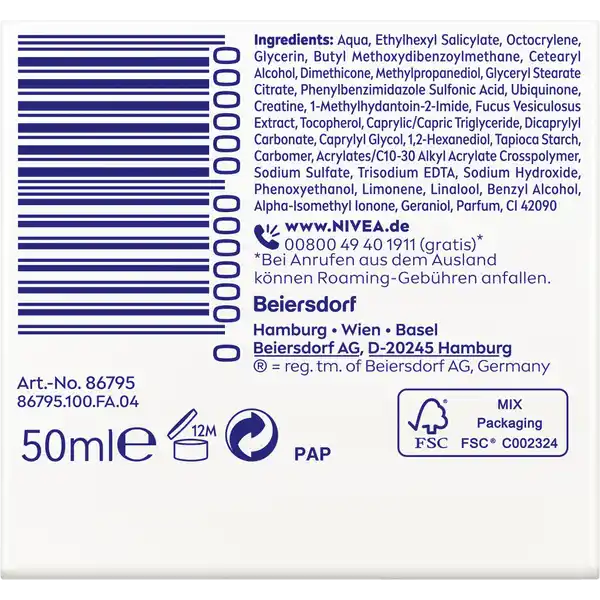 Q10 Anti-Falten Porenverfeinerung Extra Leichte Tagespflege LSF15