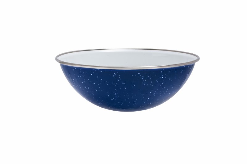 Emaille Schüssel 20 cm blau