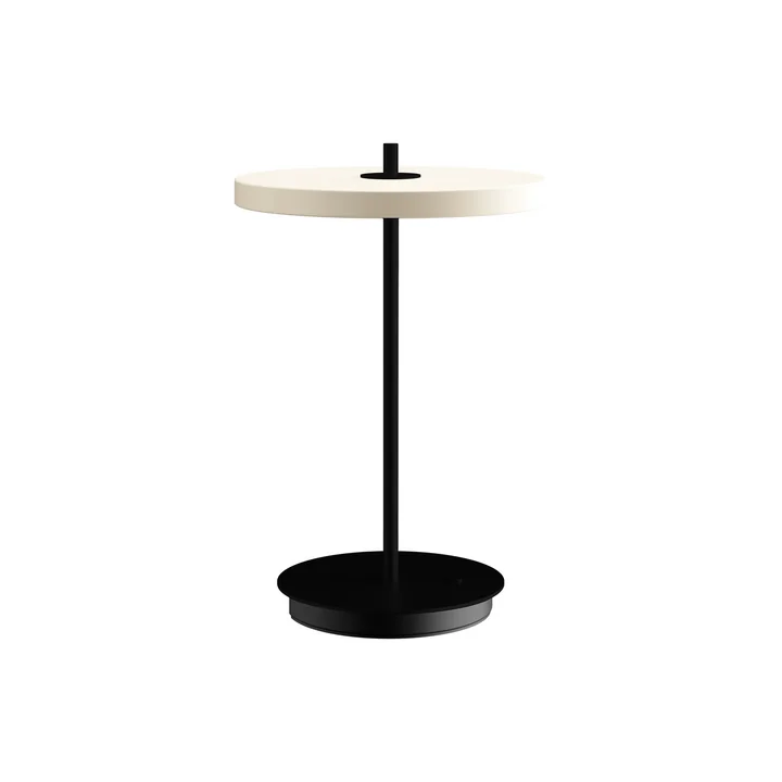Umage - Asteria Move LED Tischleuchte V2, H 30,6 cm, schwarz / weiss (Sonderedition)