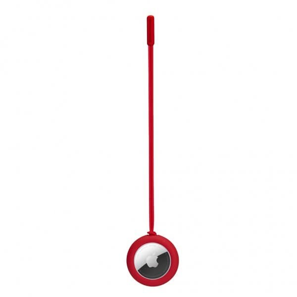 dbramante1928 Apple AirTag Holder Greenland Strap Candy Red