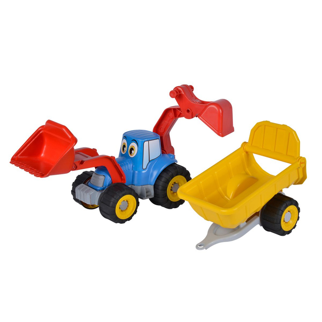 Traktor mit Anhänger - Sandspielzeug