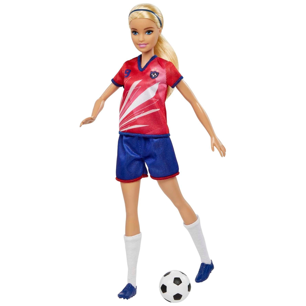 Barbie Karriere Fußballspieler Puppe