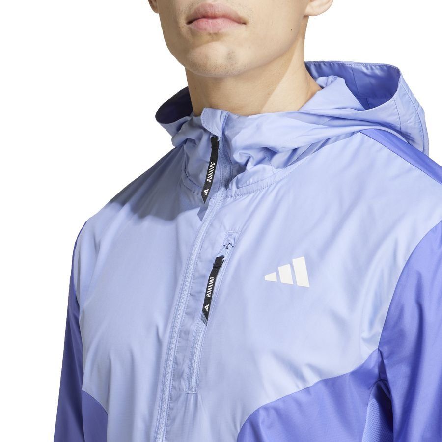 adidas Veste Running Own The Run - Bleu clair/Bleu