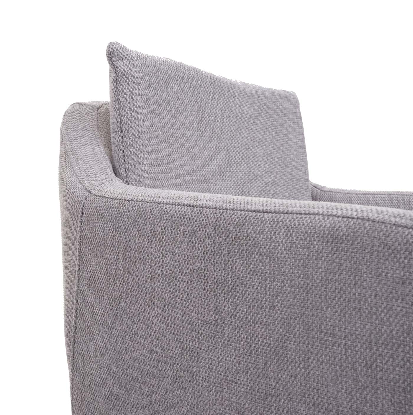 Barhocker MCW-H93, Barstuhl Tresenhocker, Fußablage Metall ~ Stoff/Textil hellgrau