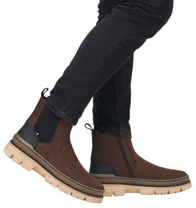 Rieker EVOLUTION Chelseaboots  , Schlupfboots, Stiefelette mit praktischem Innenreissverschluss