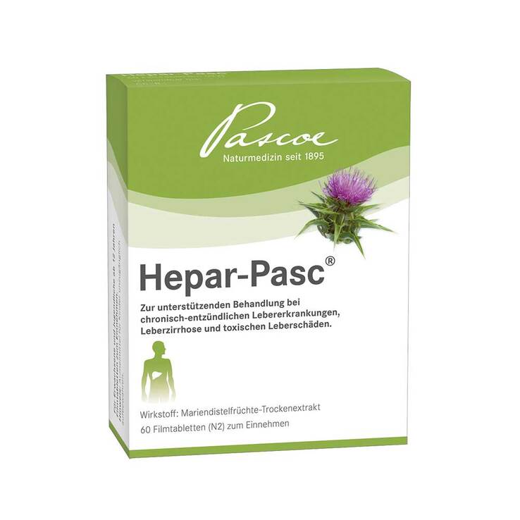 Hepar Pasc Filmtabletten, 60 St